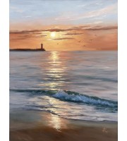 The glowing coast