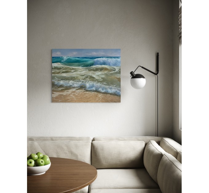 Ocean’s Embrace — Oil on Canvas