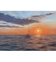 Sailing into the sunset