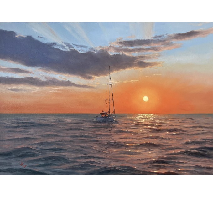 Original Seascape Oil Painting